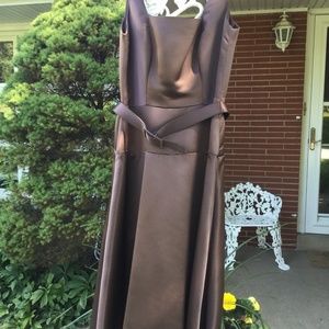 BCBG Max Azria satin cocktail dress